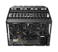 Cadre De Plate-forme D'exploitation - Supportes D'ouverture Du Composant PC, Supporte Amical Du Flux D'air | Squelette En Acier Pour Cartes Graphiques, Processeur, Alimentation Électrique, Ventilateur