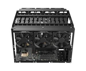 Cadre de plate-forme minière | Boîtier d'ordinateur avec cadre | Cadre de plate-forme empilable | Cadre de support pour rack | Cadre de plate-forme d'extraction cryptographique, accessoires de minage