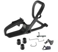 Cadre de poignée adapté pour tronçonneuse Stihl 017 018 MS170 MS180 Remplacement 1130 791 4901 Poignée avant et poignée arrière Assemblage poignée d'accélérateur HZACHYX