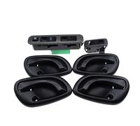 Cadre de poignée de porte Pour Suzuki Jimny 1998-2019 Poignée de porte intérieure et bouton commande vitre électrique remplacer(Kit 002)