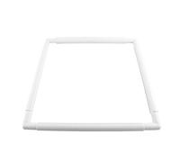 Cadre de Point de Croix Q Snap, Cadre de clip de broderie Rectangle, cerceau de couture en plastique pour broderie, piquage à la main, point d'aiguille, peinture sur soie(43.1*43.1cm)