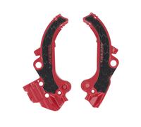 Acerbis KTM/Gas Gas/Husqvarna 65ccm, Protection de cadre X-Grip Rouge/Noir Rouge/Noir