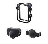 Cadre de protection en alliage d'aluminium pour appareil photo DJI Osmo 360, étui de protection d'objectif avec capuchons d'objectif et interface à vis 1/4, accessoires légers pour prise de vue
