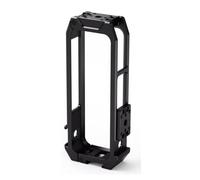 Cadre de protection en aluminium CNC - Support vertical horizontal magnétique à dégagement rapide - Vis de 6,35 mm - Compatible avec caméra d'action Insta360 X5 (noir basique)