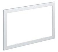 Cadre de protection Omega 60 Geberit Square 115086GH1 chromé brossé, pour plaque d'actionnement