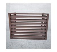 Cadre de protection pour climatiseur extérieur avec protection contre la pluie et le soleil