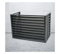 Cadre de protection pour climatiseur extérieur avec protection contre la pluie et le soleil