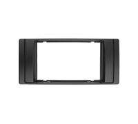 Cadre de Radio Façade Autoradio pour BMW Série 5 E53 pour X5 E39 2 Din Radio CD DVD GPS Lecteur Stéréo Panneau Tableau Bord Kit Kit Montage Autoradio(178X102mm)