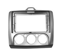 Cadre de Radio Façade Autoradio pour Ford pour Focus 2 S-Max 2005-2011 9 Pouces Voiture DVD Cadre Audio Kit Habillage Panneau Radio 2Din Lecteur Multimédia Kit Montage Autoradio(Frame-MT B)