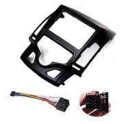 Cadre de Radio Façade Autoradio pour Hyundai pour I30 2008-2011 AT/MT AC Double Din Cadre DVD Voiture 9 Pouces Adaptateur Montage Audio Panneau Tableau Bord Kit Montage Autoradio(Frame AT an Cord)