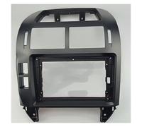 Cadre de Radio Façade Autoradio pour VW pour Polo 2004-2011 7/9 Pouces Voiture DVD Seulement Cadre Audio Raccord Adaptateur Tableau Bord Facia Kit Montage Autoradio(9inch Frame)