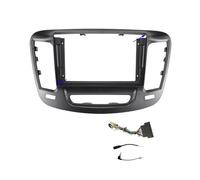 Cadre de Radio Montage Autoradio pour Chrysler 200 UF 2014-2019 9 Pouces Voiture 2DIN Panneau Stéréo Faisceau Câblage Adaptateur De Câble d'alimentation(Frame Cable canbus)