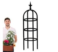 Cadre de rebanage, grille de jardin en métal, poteaux d'extérieur | Filet haut durable résistant aux intempéries, nouveau support d'escalade de jardin, rose, support de fleurs en plein air, support de