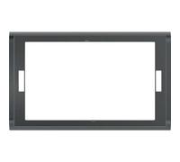 Cadre de recouvrement Geberit pour plaque de déclenchement Sigma 70, 115.623.QC.1, Couleur: noir-chrome