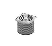 TECEdrainpoint S cadre de grille, plastique, 100x100mm, incl. grille design, 3660001