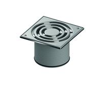 Cadre de rouille TECEdrainpoint S, acier inoxydable, 142 x 142 mm, y compris ...