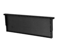 Cadre de Ruche Apicole en ABS Noir, une Pièce, pour Inspection | Structure Intégrée en Plastique, Détection Facile des Impuretés, Usage en Apiculture et Production