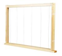 Cadre de Ruche Dadant Corps en Bois avec Fils - Cadre monté sans Cire gaufrée - Apiculture - Bois d’épicéa Massif