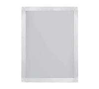 Cadre de Sérigraphie en Aluminium pour Impression Artistique avec Outil de Dessin Créatif pour Bureau Maison Adapté Aux Enfants Adultes, 25x35cm