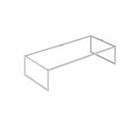 Keuco X-Line piètement 33198970004 100x25,5x47cm, décor vulcanite laqué mat, verre vulcanite mat