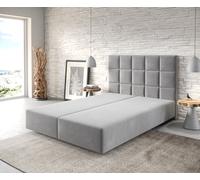 Cadre-de-sommier Dream-Fine 140x200 Microfibre Gris