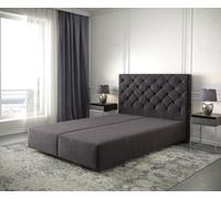 Cadre-de-sommier Dream-Great 160x200 Microfibre Noir