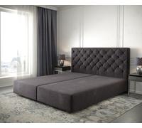 Cadre-de-sommier Dream-Great 180x200 Microfibre Noir