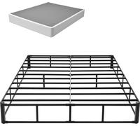 Cadre de sommier VEVOR Queen, cadre métallique Queen-Size, base de matelas de 23 cm, capacité de poids maximale : 1587 kg (2010 x 1515 x 230 mm)