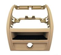 Cadre de sortie arrière de climatiseur pour BMW Série 5 modèles F10 F11 F18 2010 2017, panneau de garniture d'aération arrière pour gestion du flux d'air intérieur de voiture (beige)