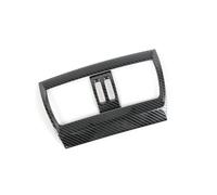 Cadre De Sortie Climatisation Arrière, Garniture Couverture Décorative Pour X5 X6 F15 F16, Accessoires D'intérieur Style Voiture anti-poussière(Carbon Fiber Color)