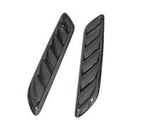 Cadre de sortie d'air de capot Accessoires De Style Pour La Grille D'aération Du Capot De Voiture Compatible Avec A4 Pour B8(Carbon)