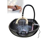 Cadre De Spa Pour Cheveux - Portable Water Circulation Support for Head Spa, Adjustable 180° for Hair Salon Shampoo Bowls, Professional Massage Salon Equipment for Scalp Care