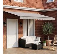 Vidaxl Cadre De Store Rétractable Électrique Anthracite 5 X 3 M