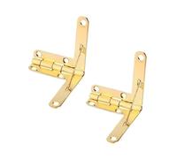 Cadre de Support de charnière en Bronze Antique, boîte à bijoux en bois, couvercle de boîte-cadeau à 90 degrés, quincaillerie de meubles à ressort 2/10 pièces(10pcs)