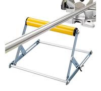 Cadre de support de matériau de coupe - Acier inoxydable 203x200mm | Support de machine à scie réglable pliable | Cutting Material Attachment For Farm Outdoor Labor Production Workstation Use