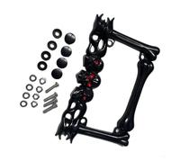 Cadre de Support de plaques d'immatriculation, Support de plaques d'immatriculation de Moto(Black)