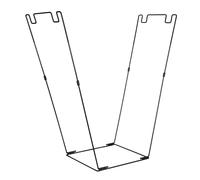 Cadre de support de sac multifonction - Système de structure de support de sac poubelle - Feuilles métalliques extérieures - Support de sac pour les tâches de collecte des déchets de jardin - Action |