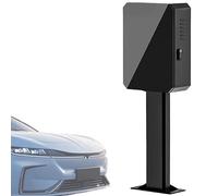 Cadre de Support de Station de Recharge Dédié, Boîtier de Protection de Charge Mural for Véhicule Électrique, Sûr et Antivol, Universel for Une Utilisation Intérieure et Extérieure(2)