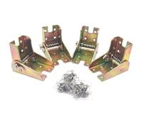 Cadre de support pliable - charnières autobloquantes - accessoires pour jambes et gousset - pour pieds pliables Extension de table pliante de cuisine | Blanchisserie | Bateau | Lit | Table | Meubles