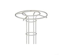 Cadre de support pour plantes grimpantes pour jardin extérieur, design arqué pour la croissance des roses et légumes (120 cm)