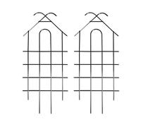 Cadre de Support pour Raisin - Grand Treillis en Acier, Support de Vigne de Fleurs, Guide de Verticales, Support de Support décoratif | Cadre de Treillis en Acier conçu pour Les