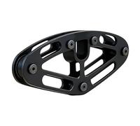 Cadre de support rigide, écarteur de pont de selle en acier inoxydable, connecteur robuste de 15 x 15 cm avec finition polie, protection contre les pincements des hanches, équipement de survie sauvage
