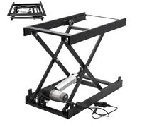 Cadre De Table Basse Électrique Réglable En Hauteur, Structure Pliable À Ciseaux Motorisée Avec Double Port USB, Système De Levage En Acier Robuste Pour Meubles DIY Et Bureau 250x465mm