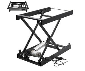 Cadre De Table Basse Électrique Réglable En Hauteur, Structure Pliable À Ciseaux Motorisée Avec Double Port USB, Système De Levage En Acier Robuste Pour Meubles DIY Et Bureau 250x465mm