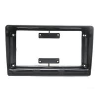 Cadre de tableau de bord de radio stéréo de 22,9 cm, panneau intérieur noir, kit de tableau de bord intérieur résistant à un usage quotidien, pour Kia Ceed modèles 2006-2009