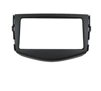 Cadre de Tableau de Bord Façade d'autoradio Double DIN DVD stéréo, Panneau de Montage sur Tableau de Bord, Cadre et enjoliveur compatibles avec Toyota Rav4 2006-2012(200x100mm)