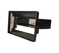 Cadre de Tableau de Bord Façade d'autoradio Universelle 1 DIN 9/10 Pouces avec écran Tactile, Adaptateur de Cadre et Panneau de Navigation Facade d'Autoradio(10 inch)