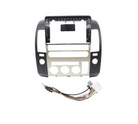 Cadre de Tableau de Bord Kit d'adaptation de façade de châssis pour autoradio Android, Compatible avec Nissan Navara D40, Frontier et Pathfinder.(Full Set B Mod)