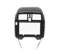 Cadre de Tableau de Bord Kit de façade d'autoradio Compatible avec Nissan Micra March Versa Note Livina Almera Latio Sunny Juke(Only Fascia 9 inch)