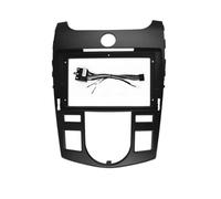 Cadre de Tableau de Bord Kit de Montage et de Remplacement pour autoradio 9 Pouces avec Lecteur DVD/MP5 et Panneau de Tableau de Bord, Compatible avec KIA Cerato Forte Cadre(Frame an Cord)